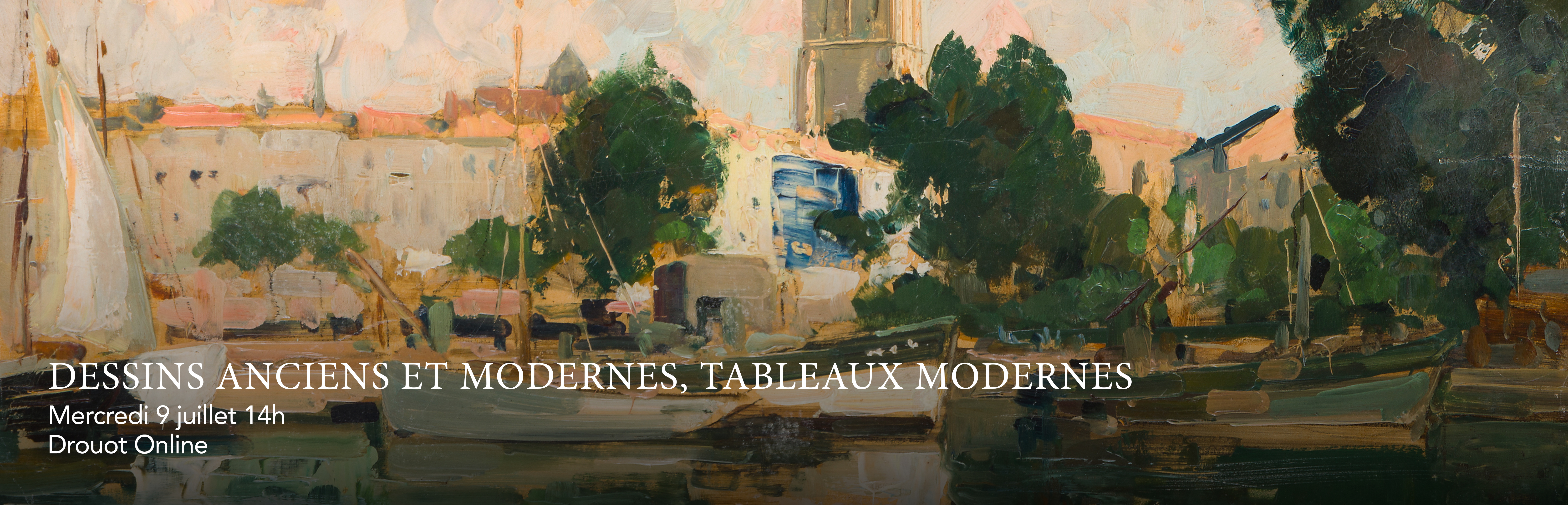 Dessins anciens et modernes, Tableaux modernes
